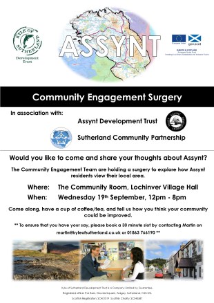 Assynt Surgery Poster (1)
